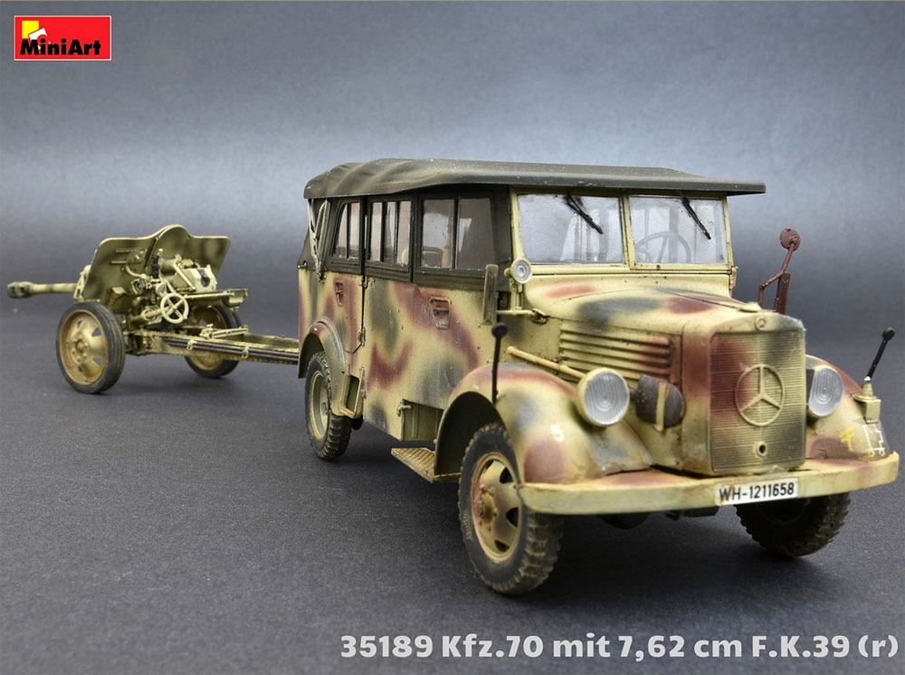 Kfz.70 w/7.62cm F.K.39r プラモデル (ミニアート 1/35 WW2 ミリタリーミニチュア No.35189) 商品画像_4