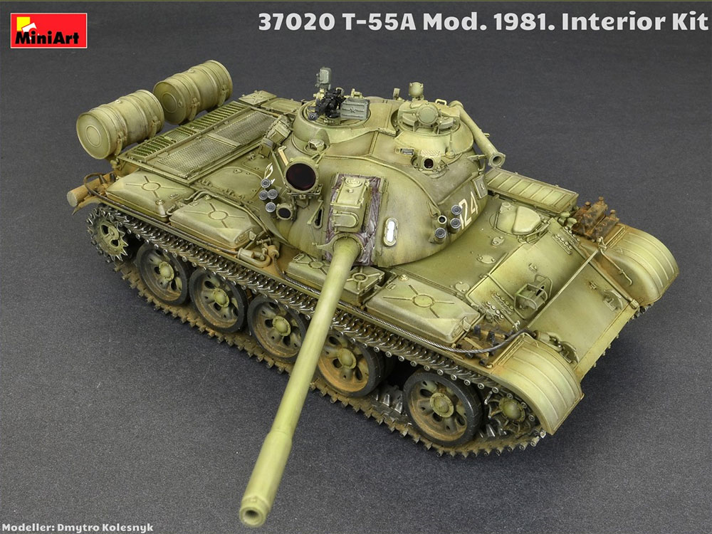 T-55A Mod.1981 インテリアキット プラモデル (ミニアート 1/35 ミリタリーミニチュア No.37020) 商品画像_2