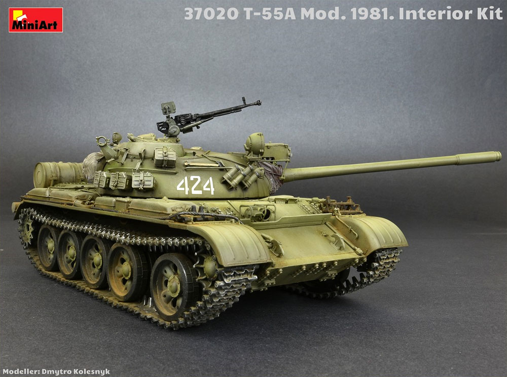T-55A Mod.1981 インテリアキット プラモデル (ミニアート 1/35 ミリタリーミニチュア No.37020) 商品画像_4