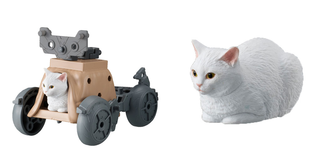 ねこぶそう 2 並盛り A・B・C・D 4種セット プラモデル (バンダイ ねこぶそう No.2443693) 商品画像_3