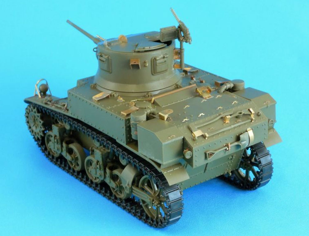 アメリカ軽戦車 M3 スチュアート エッチングパーツ エッチング (パッションモデルズ 1/35 シリーズ No.P35-140) 商品画像_3