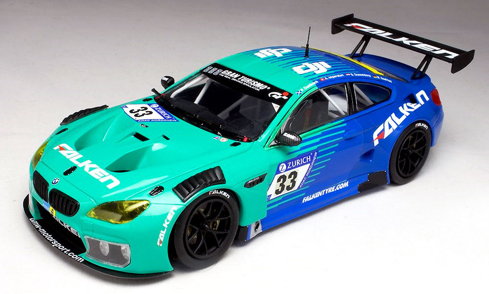 BMW M6 GT3 2017 ニュルブルクリンク 24時間レース プラモデル (NuNu 1/24 レーシングシリーズ No.PN24002) 商品画像_3