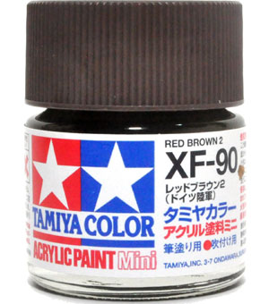 XF-90 レッドブラウン 2 (ドイツ陸軍) 塗料 (タミヤ タミヤカラー アクリル塗料ミニ No.XF090) 商品画像