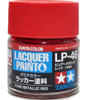 LP-46 ピュアーメタリックレッド 塗料 (タミヤ タミヤ ラッカー塗料 No.LP-046) 商品画像