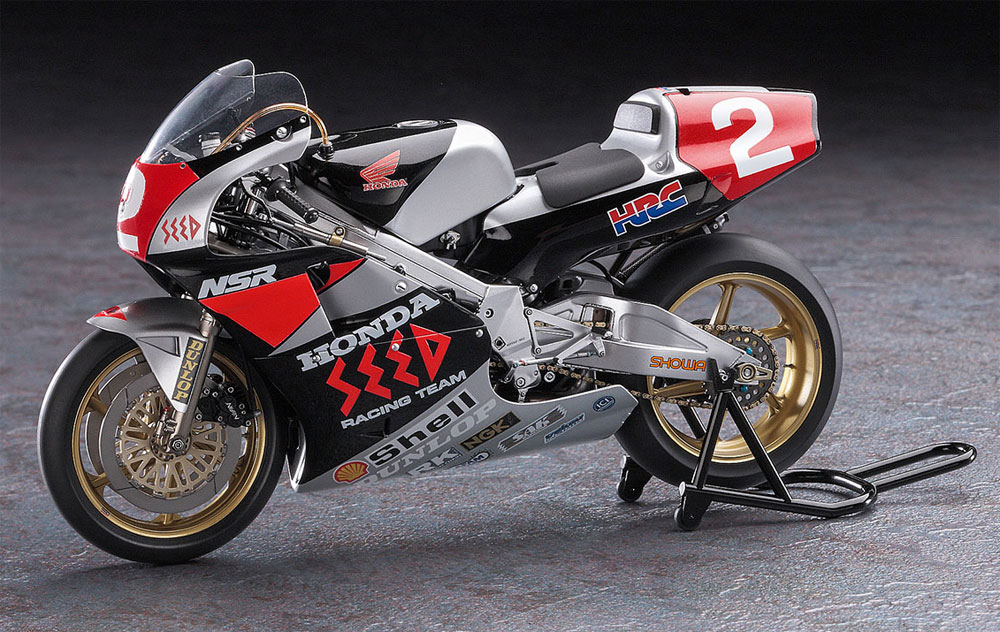 ホンダ NSR500 1989 全日本ロードレース選手権 GP500 シードレーシング プラモデル (ハセガワ 1/12 バイク 限定生産 No.21719) 商品画像_2