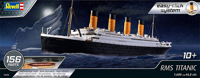 RMS タイタニック プラモデル (レベル Ships（艦船関係モデル） No.05498) 商品画像