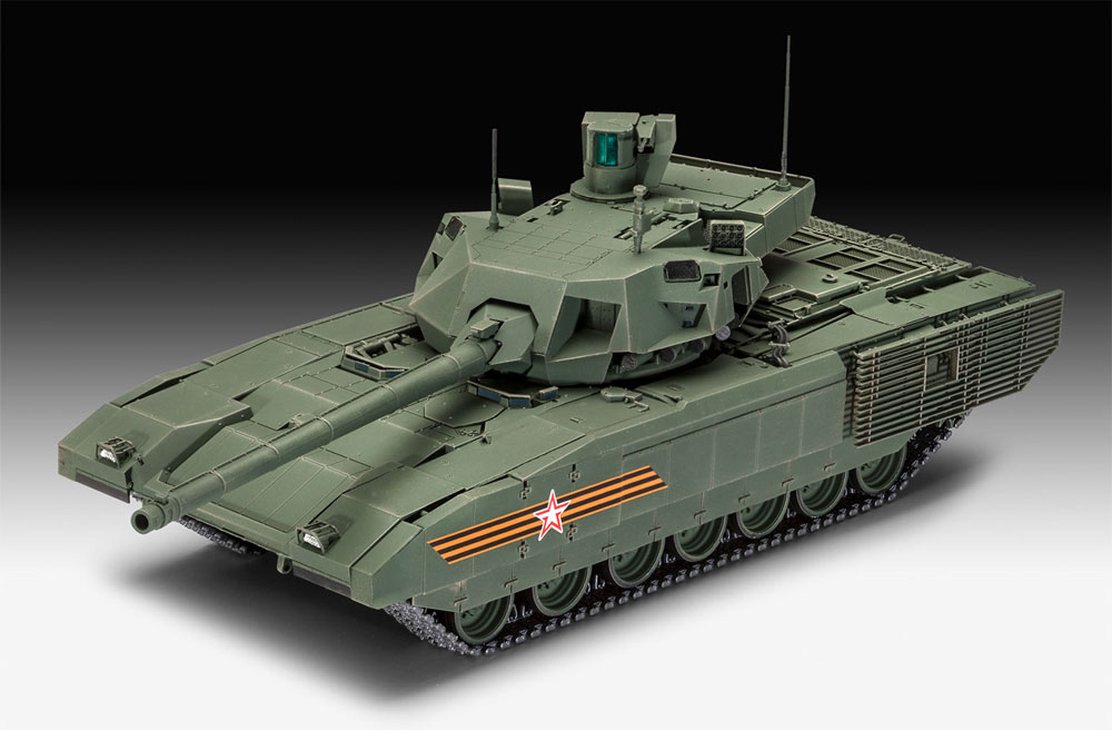 ロシア 主力戦車 T-14 アルマータ プラモデル (レベル 1/35 ミリタリー No.03274) 商品画像_2