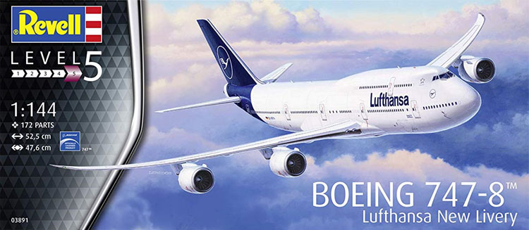 ボーイング 47 8 ルフトハンザ航空 New Livery レベル プラモデル