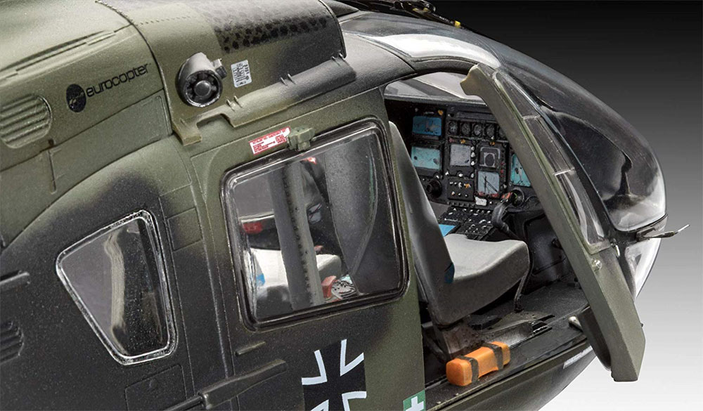 EC135 ドイツ陸軍航空隊 プラモデル (レベル 1/32 Aircraft No.04982) 商品画像_2