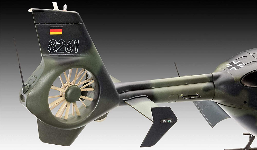 EC135 ドイツ陸軍航空隊 プラモデル (レベル 1/32 Aircraft No.04982) 商品画像_4