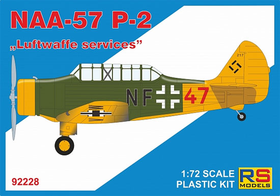 ノースアメリカン NAA-57 P-2 ドイツ空軍 プラモデル (RS MODELS 1/72 エアクラフトモデル No.92228) 商品画像