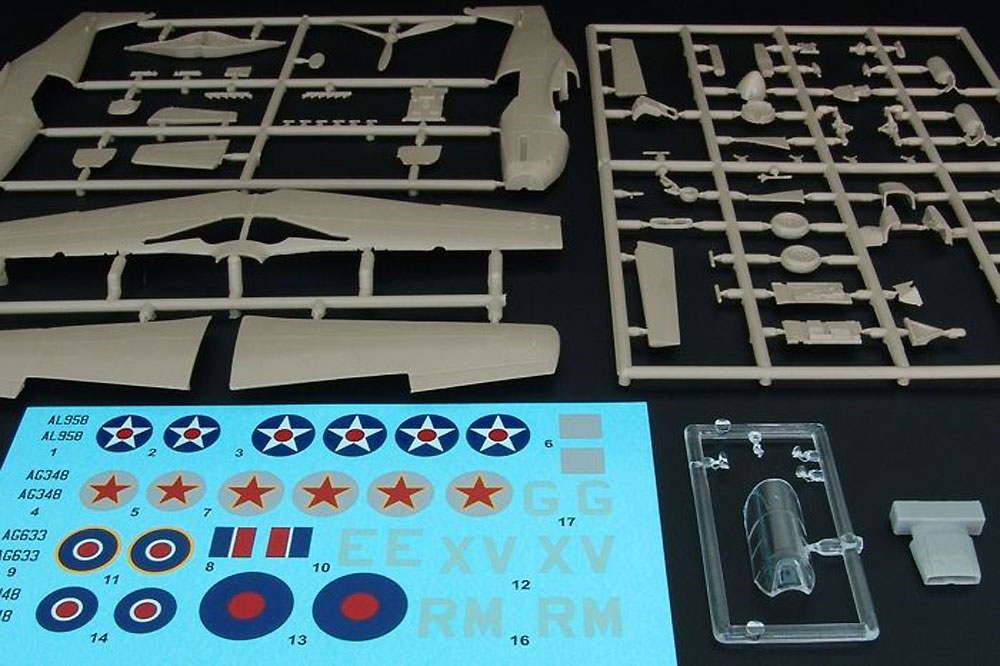 ノースアメリカン マスタング 1 プラモデル (ブレンガン 1/72 Plastic kits No.BRP72031) 商品画像_1