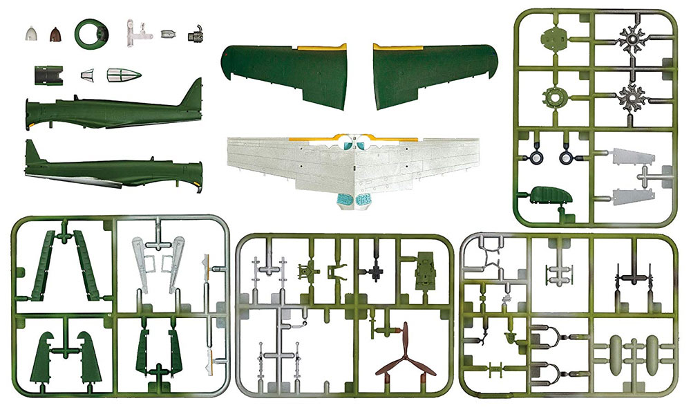 一式戦 隼 2型 (特別限定版) プラモデル (エフトイズ 1/72 フルアクション No.Vol.004) 商品画像_1