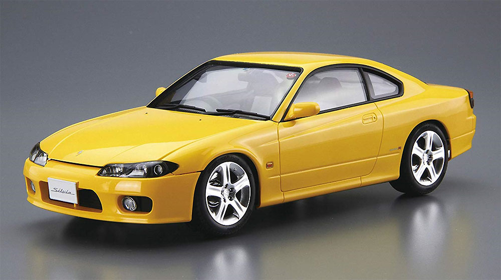 アオシマ ニッサン S15 シルビア Spec.R '99 1/24 ザ・モデルカー 099 ...