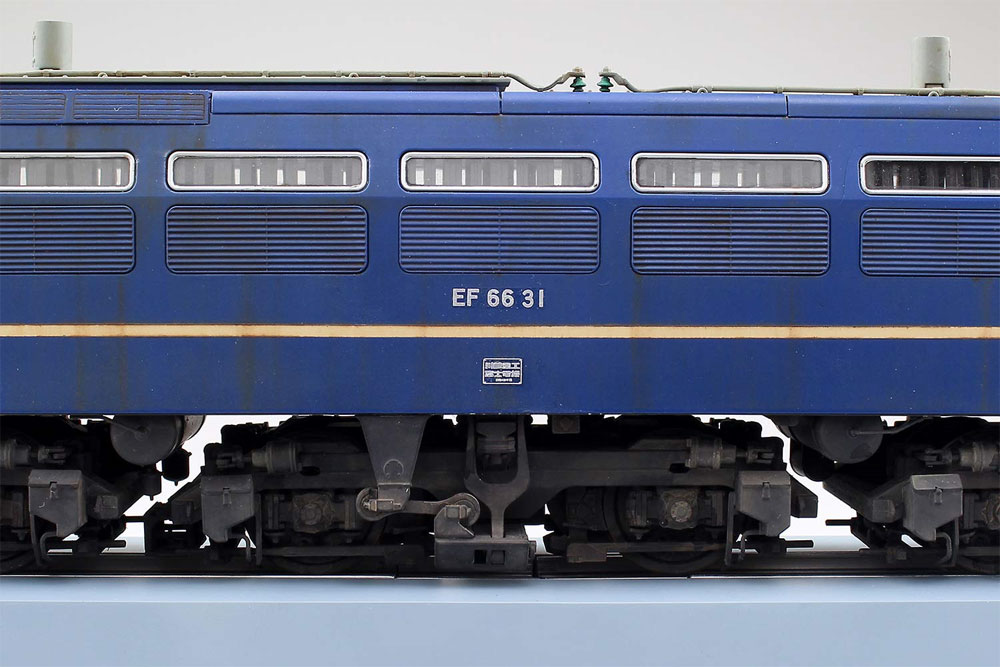 電気機関車 EF66 後期型 プラモデル (アオシマ 1/45 トレインミュージアム No.004) 商品画像_3