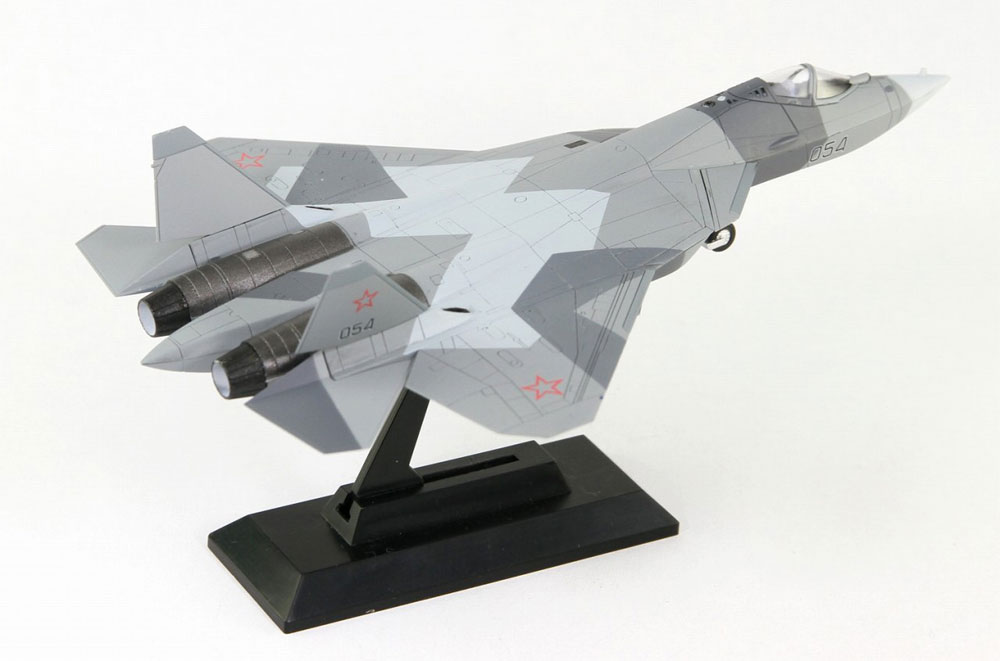 ロシア空軍 戦闘機 Su-57 プラモデル (ピットロード SN 航空機 プラモデル No.SN021) 商品画像_4