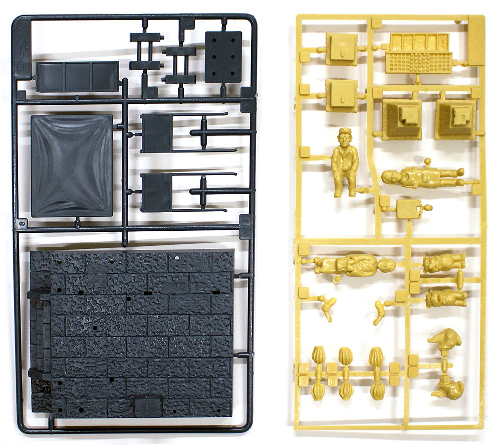 縁日の屋台 ベビーカステラ屋 プラモデル (プラッツ 昭和レトロな世界 山本高樹 No.SRS-004) 商品画像_1