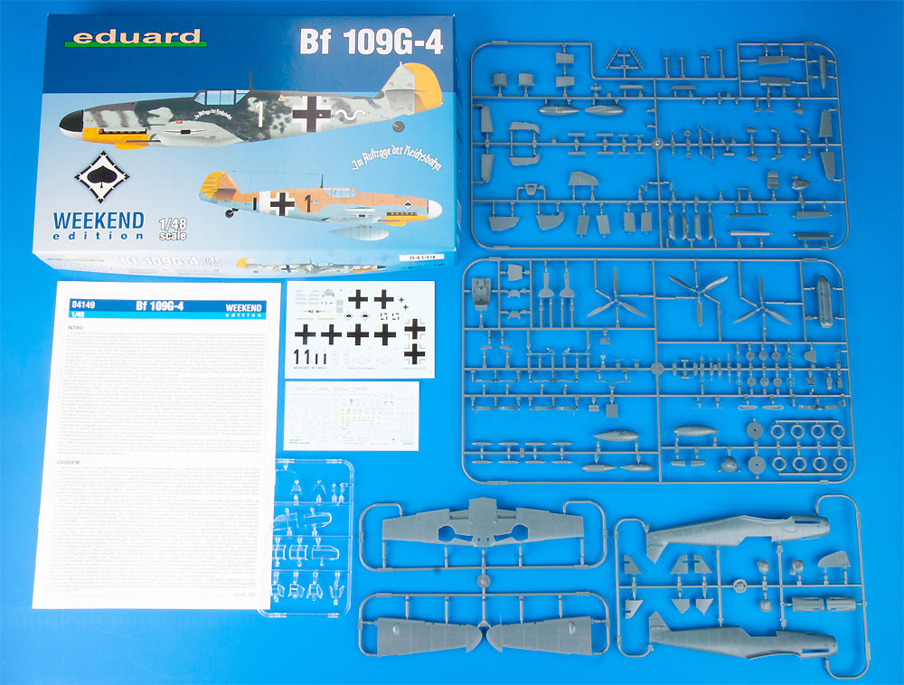 エデュアルド メッサーシュミット Bf109G-4 1/48 ウィークエンド