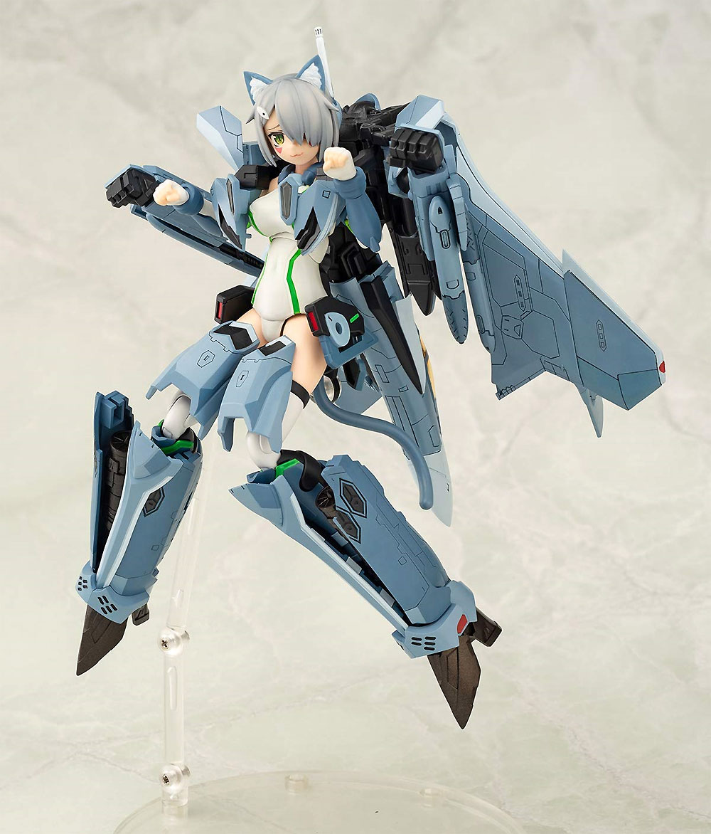 ヴァリアブルファイターガールズ マクロスΔ VF-31A カイロス プラモデル (アオシマ ヴァリアブルファイターガールズ (V.F.G.) No.MC-003) 商品画像_2