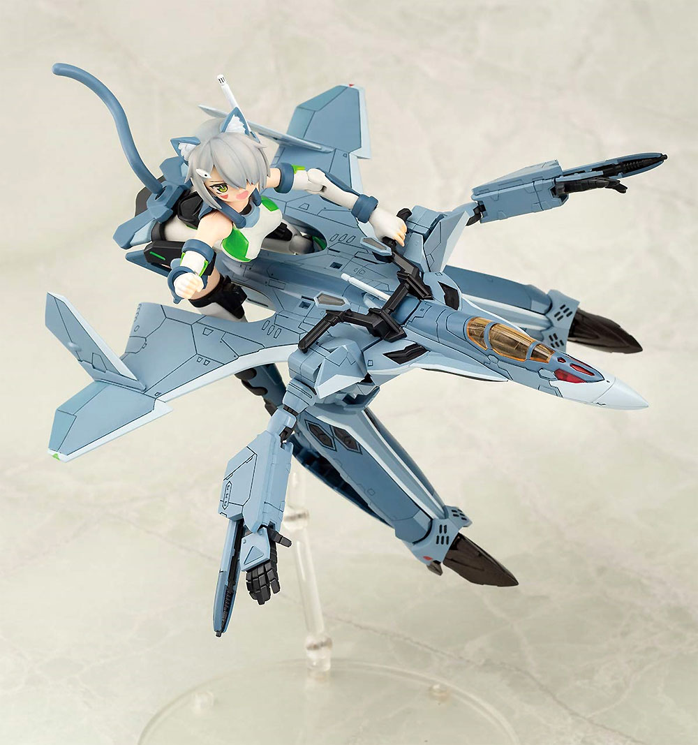 ヴァリアブルファイターガールズ マクロスΔ VF-31A カイロス プラモデル (アオシマ ヴァリアブルファイターガールズ (V.F.G.) No.MC-003) 商品画像_3