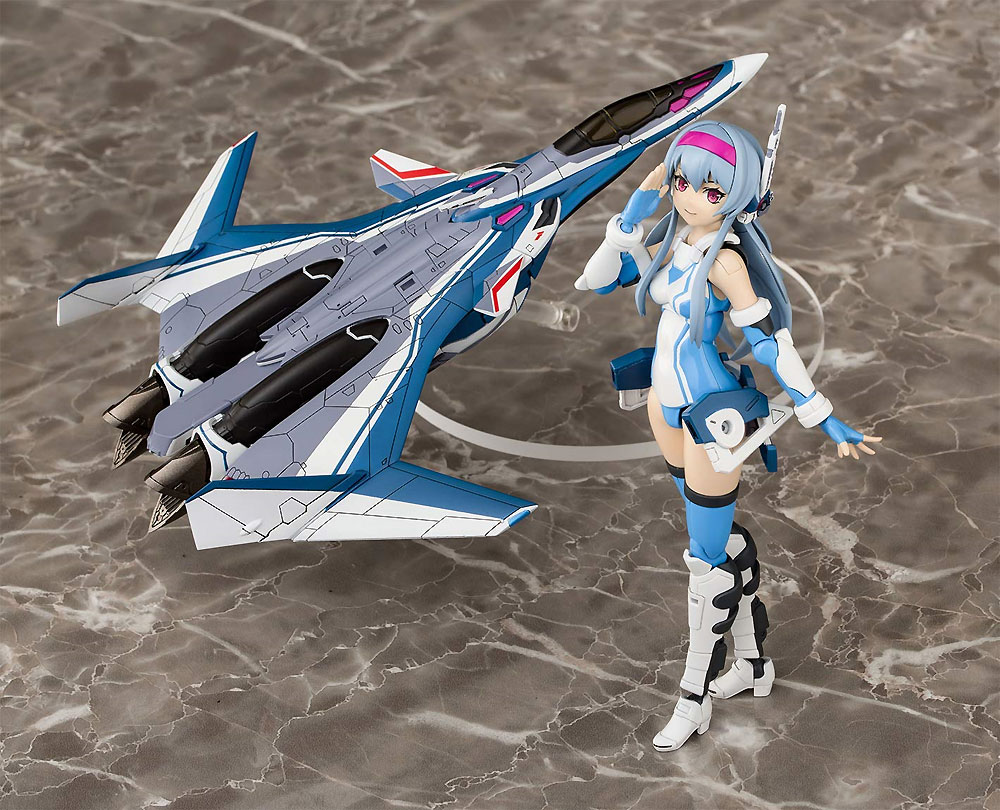 ヴァリアブルファイターガールズ マクロスΔ VF-31J ジークフリード Ver.1.3 プラモデル (アオシマ ヴァリアブルファイターガールズ (V.F.G.) No.MC-004) 商品画像_2