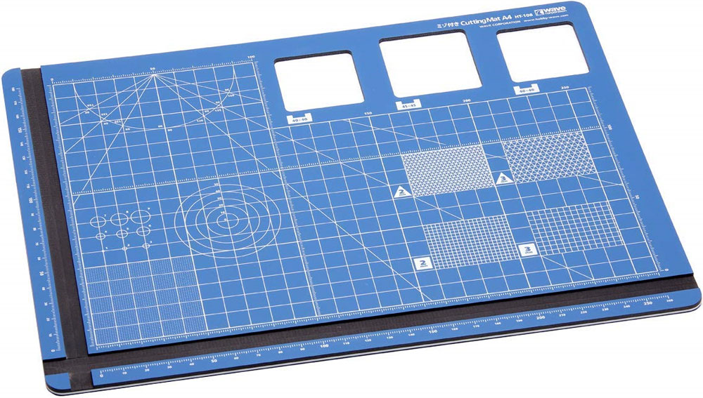 ミゾ付き カッティングマット A4 マット (ウェーブ ホビーツールシリーズ No.HT-108) 商品画像_2