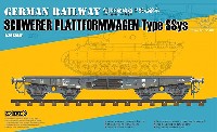 サーベルモデル 1/35 ミリタリー ドイツ 重平貨車 SSys タイプ (金属製車輪同梱版)