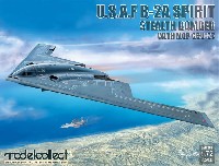 モデルコレクト 1/72 エアクラフト プラモデル B-2A スピリット ステルス爆撃機 w/MOP GBU-57