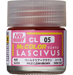 クリアーペールブラウン (CL05) 塗料 (GSIクレオス Mr.カラー ラスキウス No.CL005) 商品画像