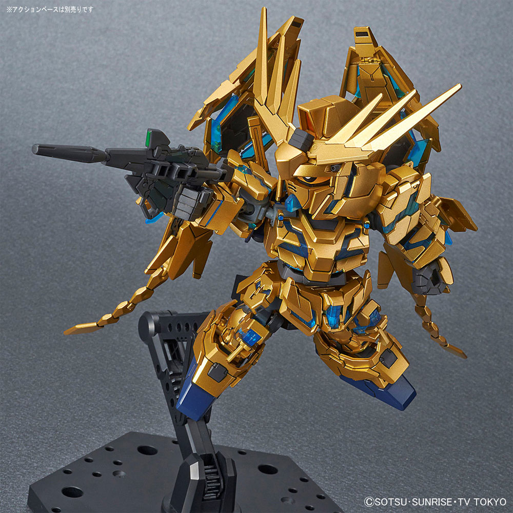 ユニコーンガンダム 3号機 フェネクス デストロイモード (ナラティブVer.) プラモデル (バンダイ SDガンダム クロスシルエット No.007) 商品画像_3