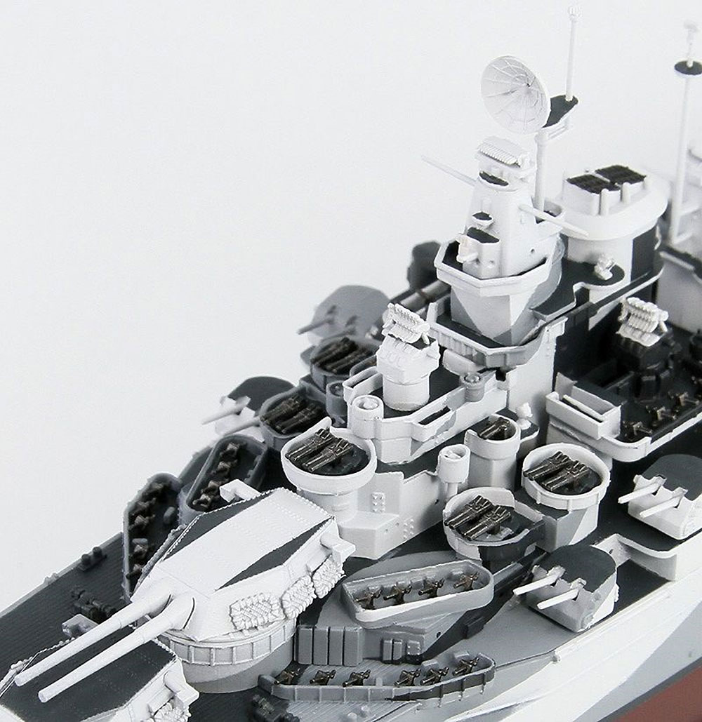 アメリカ海軍 コロラド級戦艦 BB-48 ウエスト ヴァージニア 1945 プラモデル (ピットロード 1/700 スカイウェーブ W シリーズ No.W204) 商品画像_3