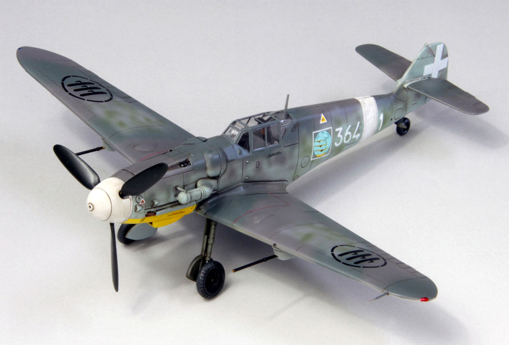 メッサーシュミット Bf109G-6 イタリア空軍 プラモデル (ファインモールド 1/72 航空機 限定品 No.75916) 商品画像_1