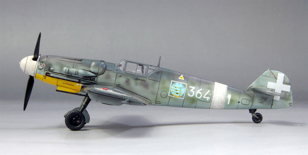 メッサーシュミット Bf109G-6 イタリア空軍 プラモデル (ファインモールド 1/72 航空機 限定品 No.75916) 商品画像_2