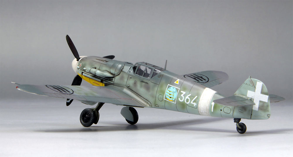 メッサーシュミット Bf109G-6 イタリア空軍 プラモデル (ファインモールド 1/72 航空機 限定品 No.75916) 商品画像_3