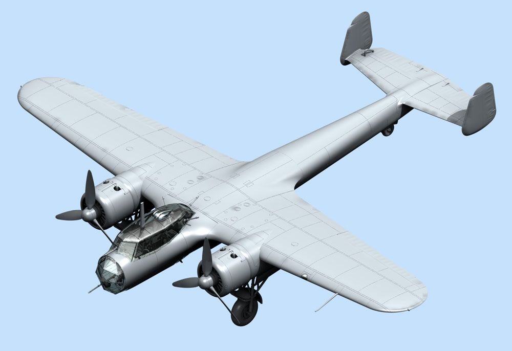 ドルニエ Do17Z-2 フィンランド空軍 プラモデル (ICM 1/72 エアクラフト プラモデル No.72308) 商品画像_2