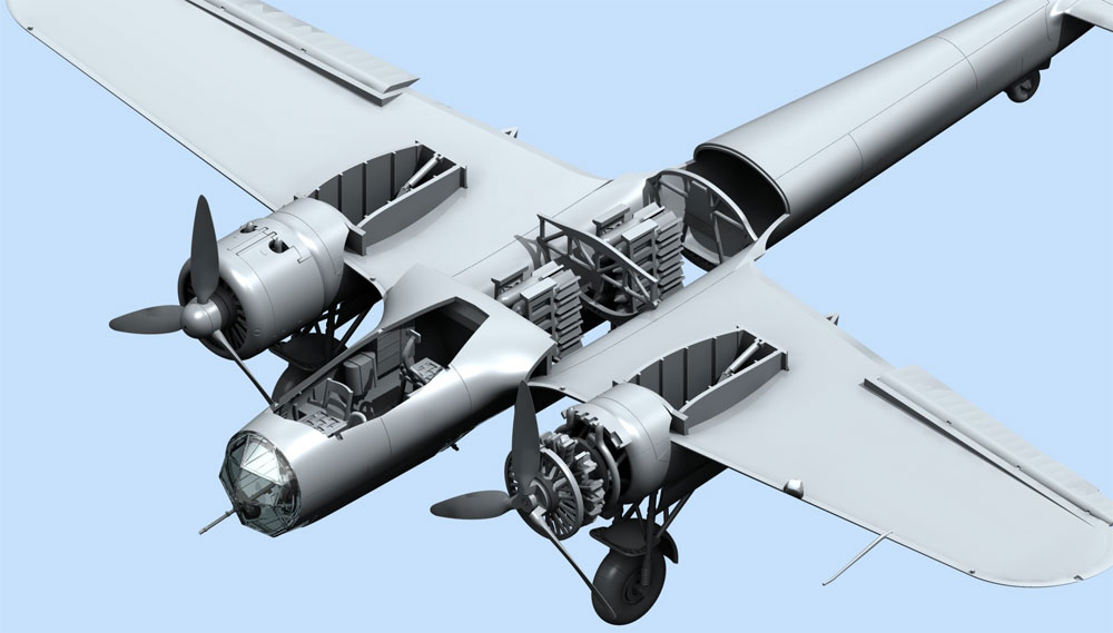 ドルニエ Do17Z-2 フィンランド空軍 プラモデル (ICM 1/72 エアクラフト プラモデル No.72308) 商品画像_4