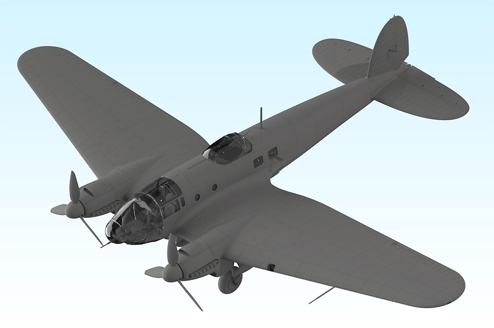 ハインケル He111H-16 爆撃機 プラモデル (ICM 1/48 エアクラフト プラモデル No.48263) 商品画像_2