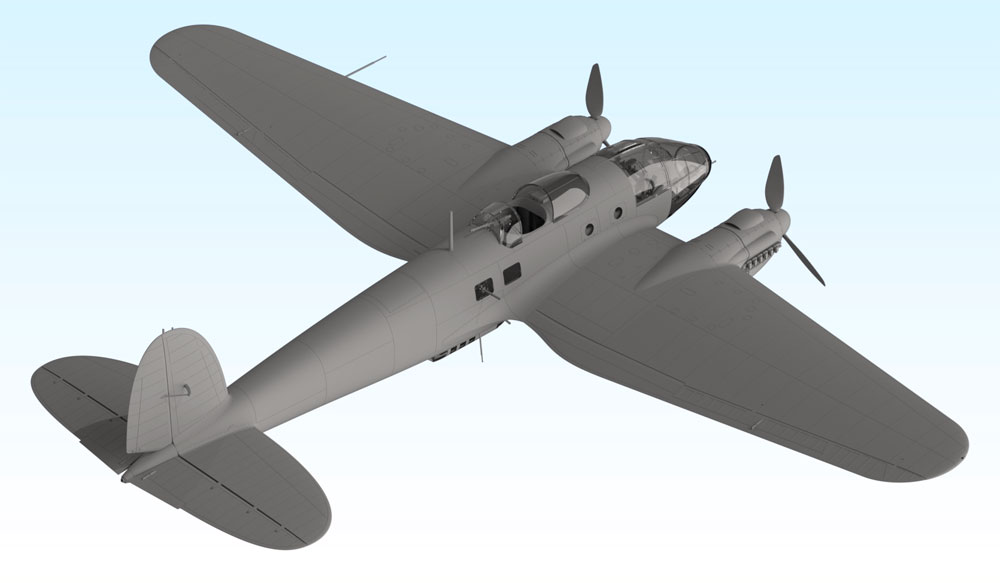 ハインケル He111H-16 爆撃機 プラモデル (ICM 1/48 エアクラフト プラモデル No.48263) 商品画像_3