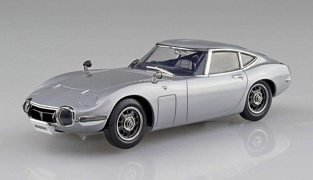 トヨタ 2000GT サンダーシルバーメタリック プラモデル (アオシマ ザ・スナップキット No.005-C) 商品画像_2