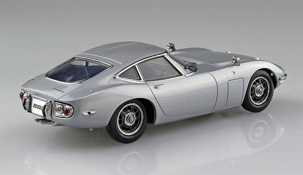 トヨタ 2000GT サンダーシルバーメタリック プラモデル (アオシマ ザ・スナップキット No.005-C) 商品画像_3