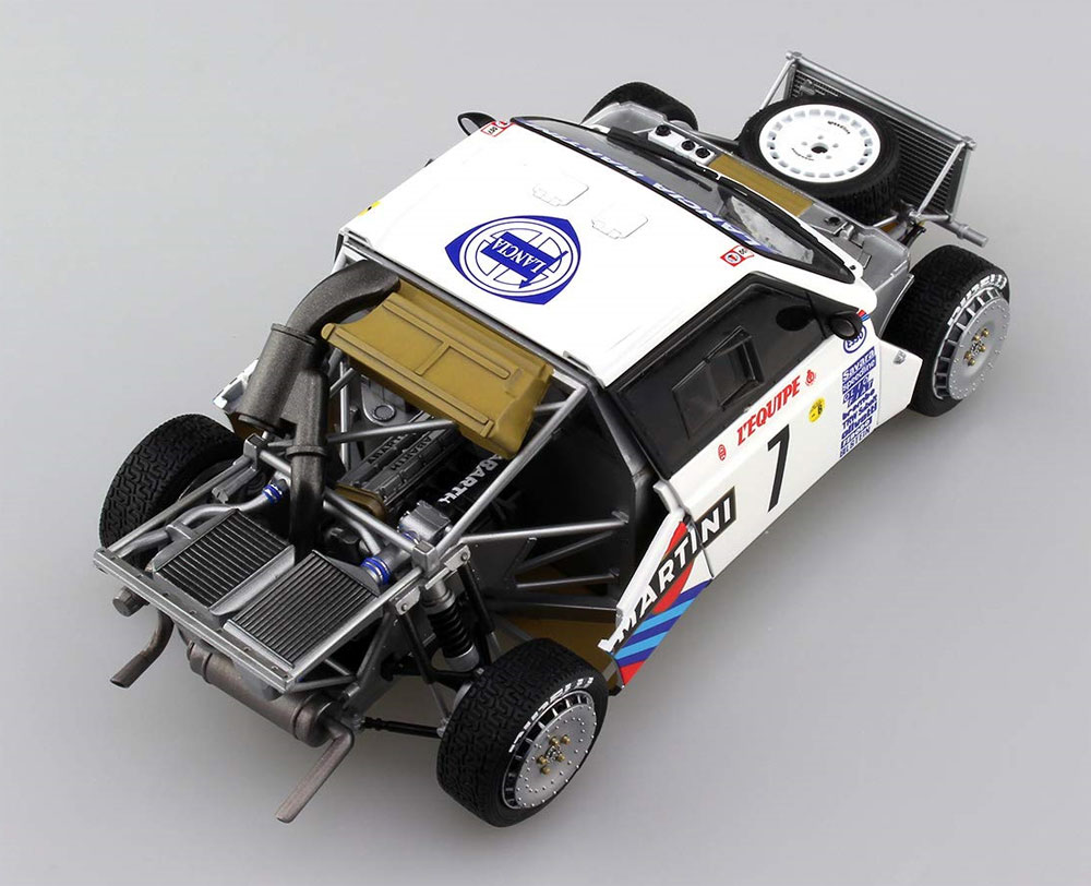 ランチア デルタ S4 '86 モンテカルロラリー仕様 プラモデル (BEEMAX 1/24 カーモデル No.023) 商品画像_4