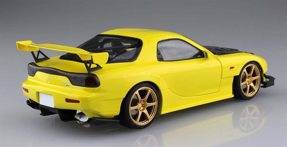 高橋啓介 FD3S RX-7 プロジェクトD仕様 プラモデル (アオシマ 1/24 頭文字D （イニシャルD） No.008) 商品画像_3