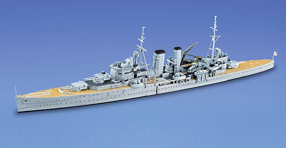 英国海軍 重巡洋艦 エクセター プラモデル (アオシマ 1/700 ウォーターラインシリーズ No.807) 商品画像_2