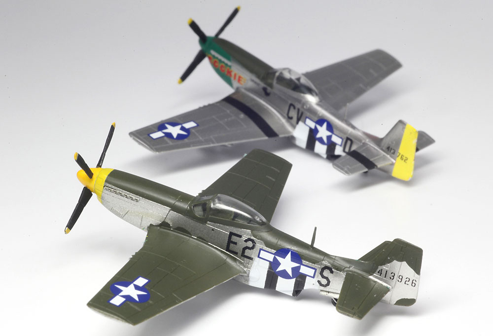 WW2 アメリカ軍 P-51D マスタング プラモデル (プラッツ 1/144 プラスチックモデルキット No.PDR-001) 商品画像_2