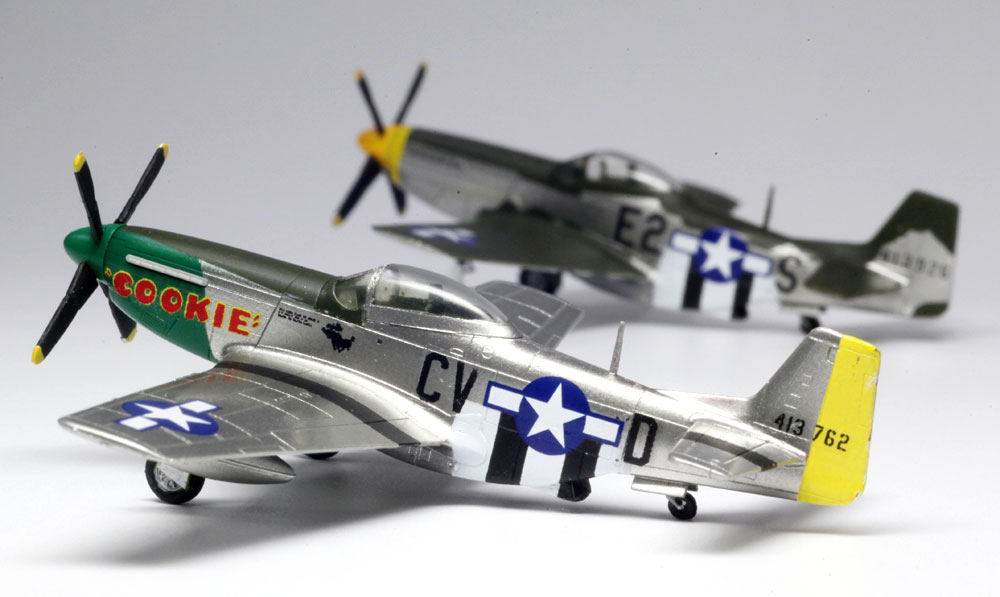 WW2 アメリカ軍 P-51D マスタング プラモデル (プラッツ 1/144 プラスチックモデルキット No.PDR-001) 商品画像_3