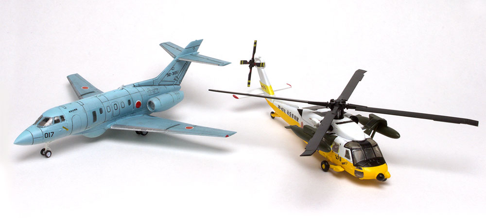 よみがえる空 UH-60J & U-125A プラモデル (プラッツ 1/144 プラスチックモデルキット No.PD-024) 商品画像_2