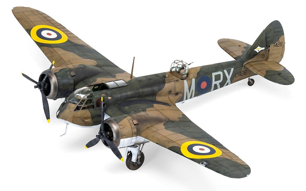 ブリストル ブレニム Mk.1F プラモデル (エアフィックス 1/48 ミリタリーエアクラフト No.A09186) 商品画像_2