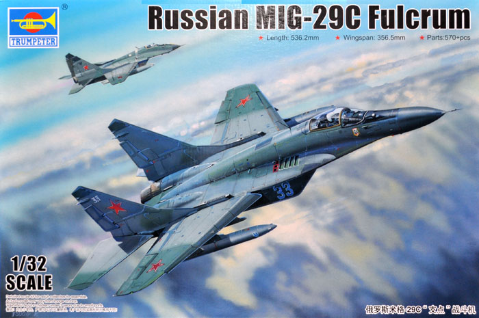 MiG-29C ファルクラム プラモデル (トランペッター 1/32 エアクラフトシリーズ No.03224) 商品画像