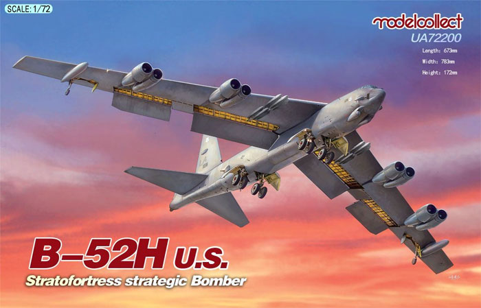 B-52H ストラトフォートレス プラモデル (モデルコレクト 1/72 エアクラフト プラモデル No.UA72200) 商品画像