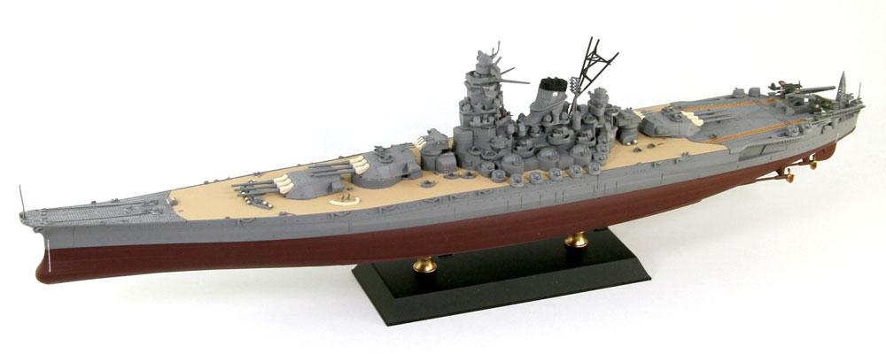 日本海軍 戦艦 大和 最終時 プラモデル (ピットロード WP 1/700 第2次大戦 艦プラキット No.WP001) 商品画像_2